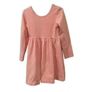 Girls Pink Long Sleeve Dress By Peaches And Pigtails Size 6